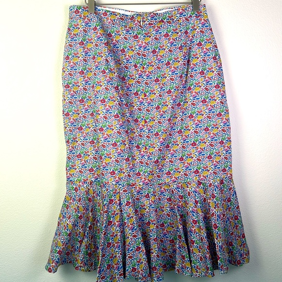 NEW J Crew Trumpet skirt in Liberty® Favourite Flowers - Picture 7 of 13